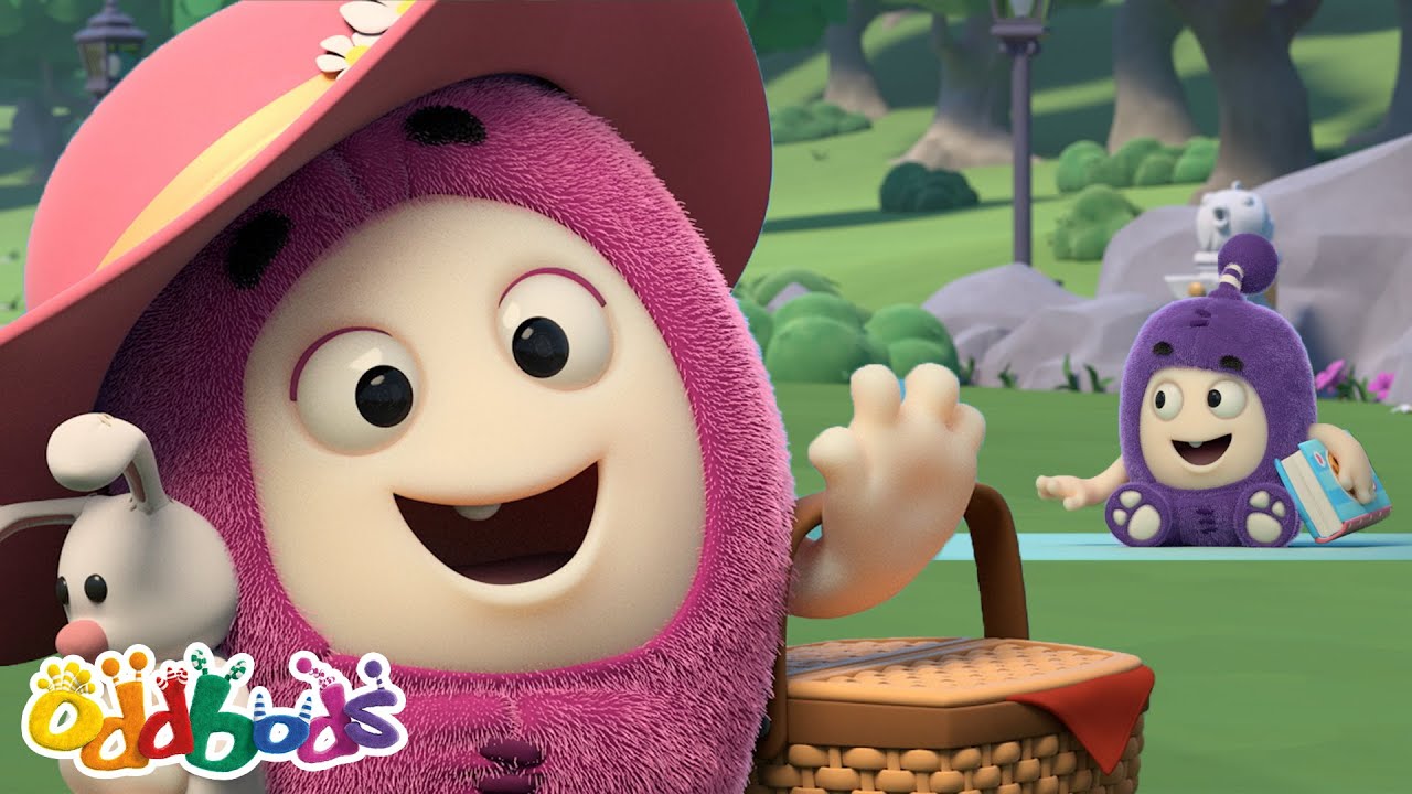 Baby Newt and Jeff's Park Picnic! | Oddbods Full Episode | Funny Cartoons for Kids