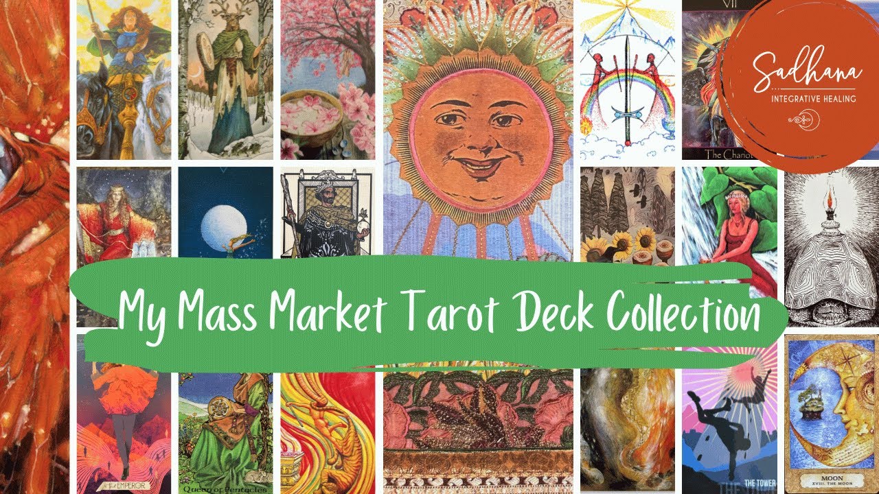 🤩 Mass Market TAROT Deck Collection | My Current Tarot Library