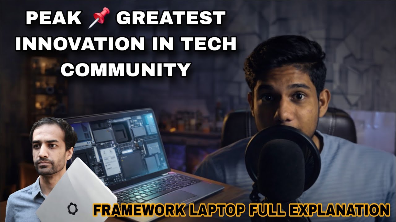 peak greatest inovation in tech community 📌| framework laptop full explanation. | 🤗