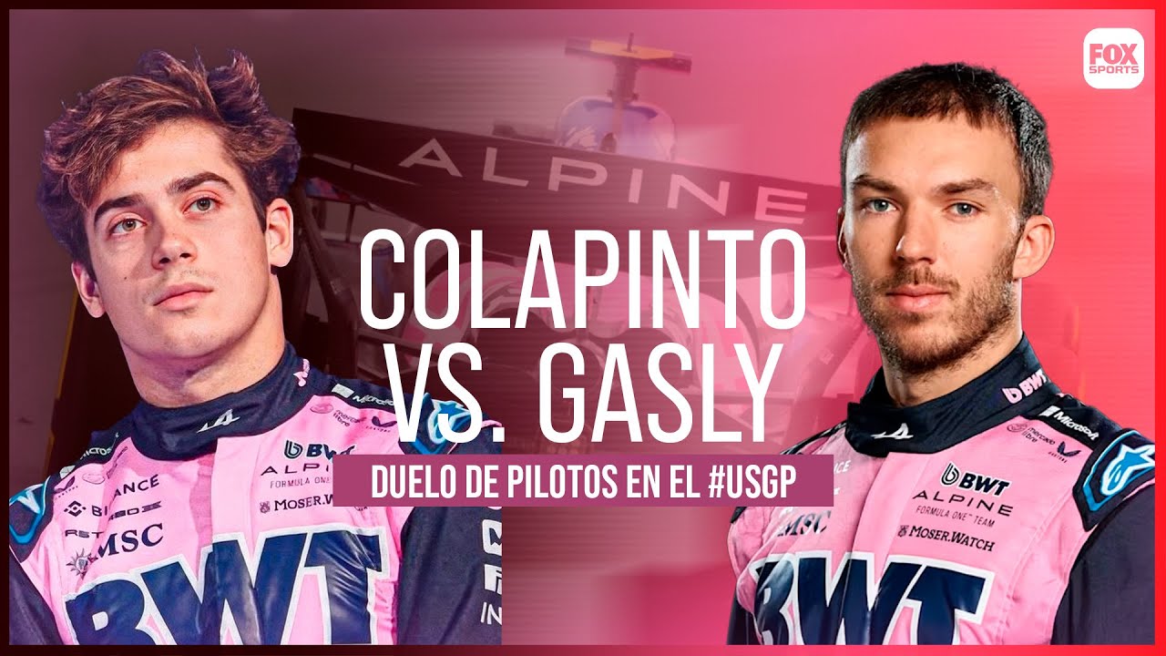 FRANCO COLAPINTO superó a PIERRE GASLY en el GRAN PREMIO de ESTADOS UNIDOS  | FÓRMULA 1®️
