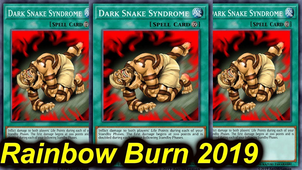 【YGOPRO】RAINBOW BURN LOCK AUGUST 2019