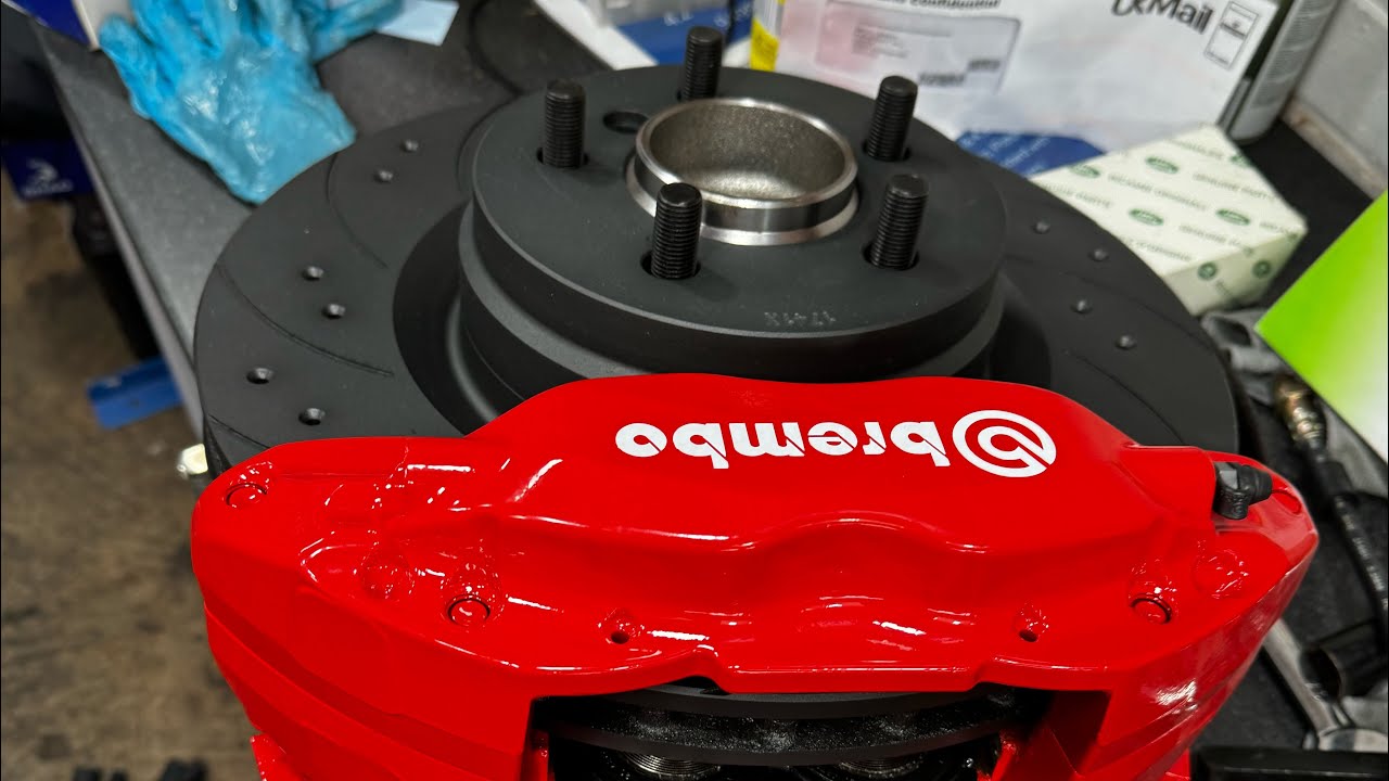 Part 1 of L322 BIG BRAKE UPGRADE!!