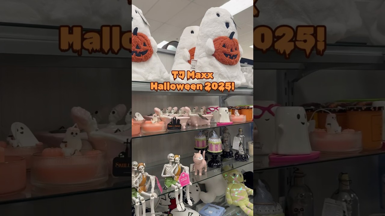 Halloween Hunting at TJ Maxx 2025! | Summerween Finds