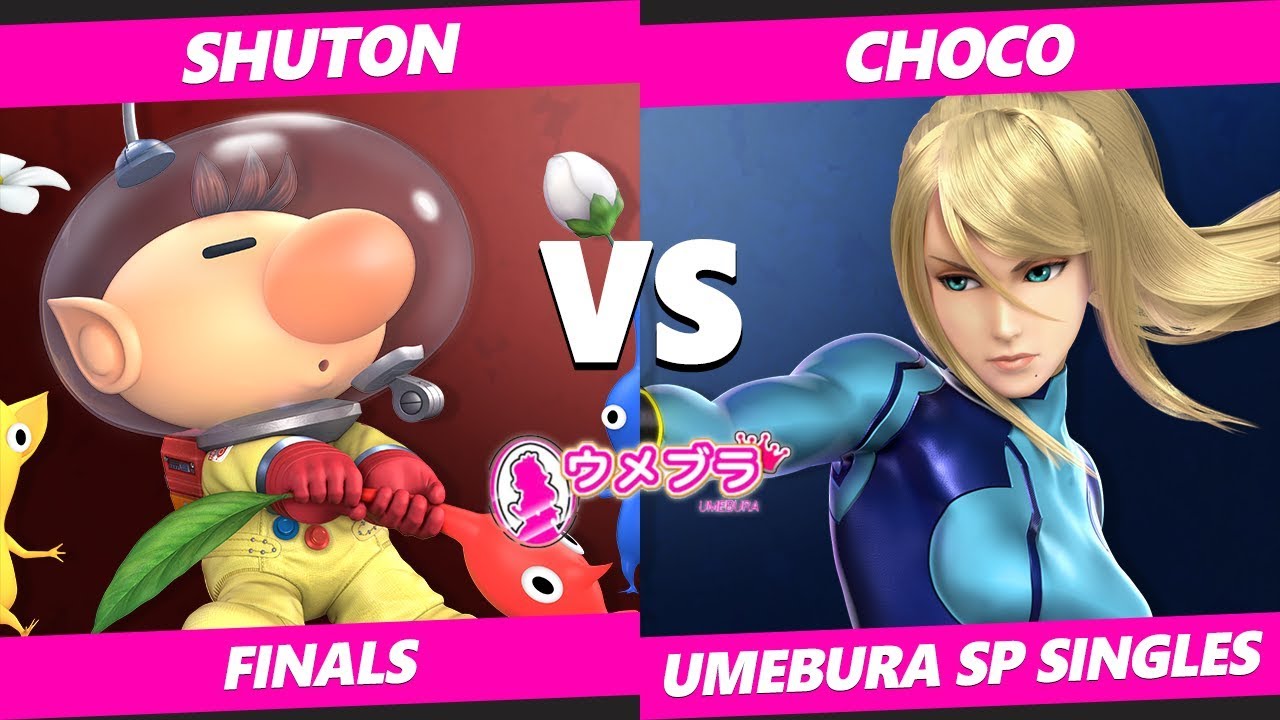 Japan Smash Ultimate Tournament - SST | Shuton (Olimar) Vs. Choco (ZSS) Umebura SP SSBU Finals