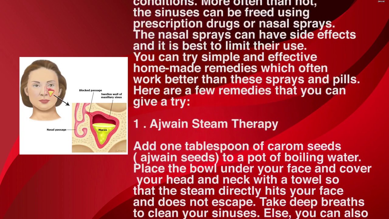 Troubled By Blocked Sinuses? Try These Natural Remedies Right Away!