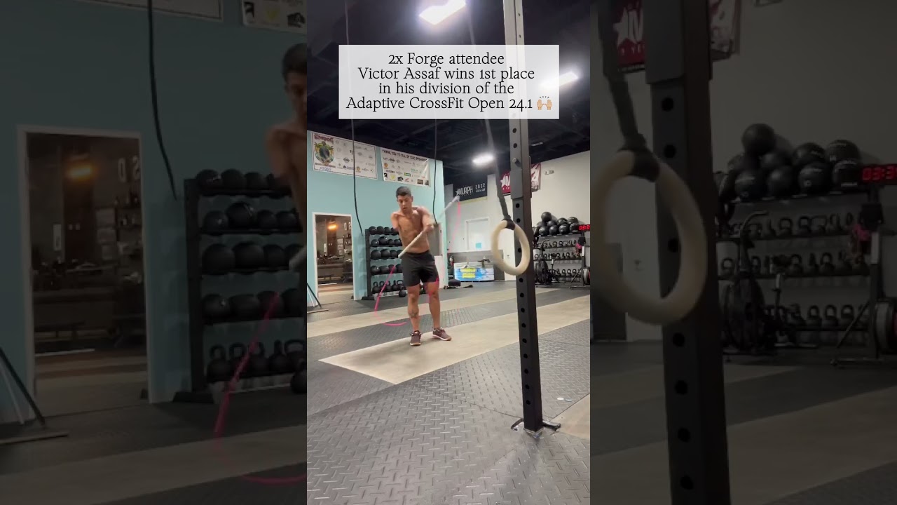 Forge Attendee Places 1st in Adaptive CrossFit Open 24.1