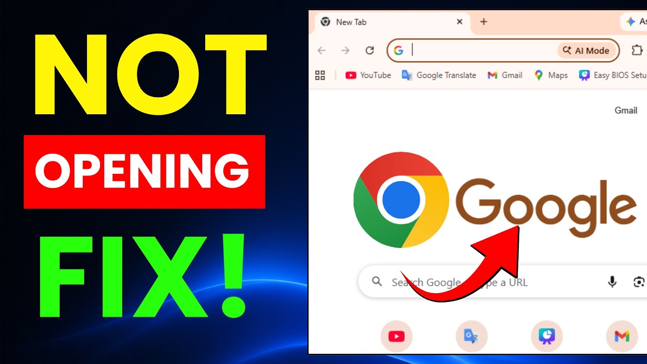 Fix Google Chrome Not Responding or Opening (Windows 10/11)