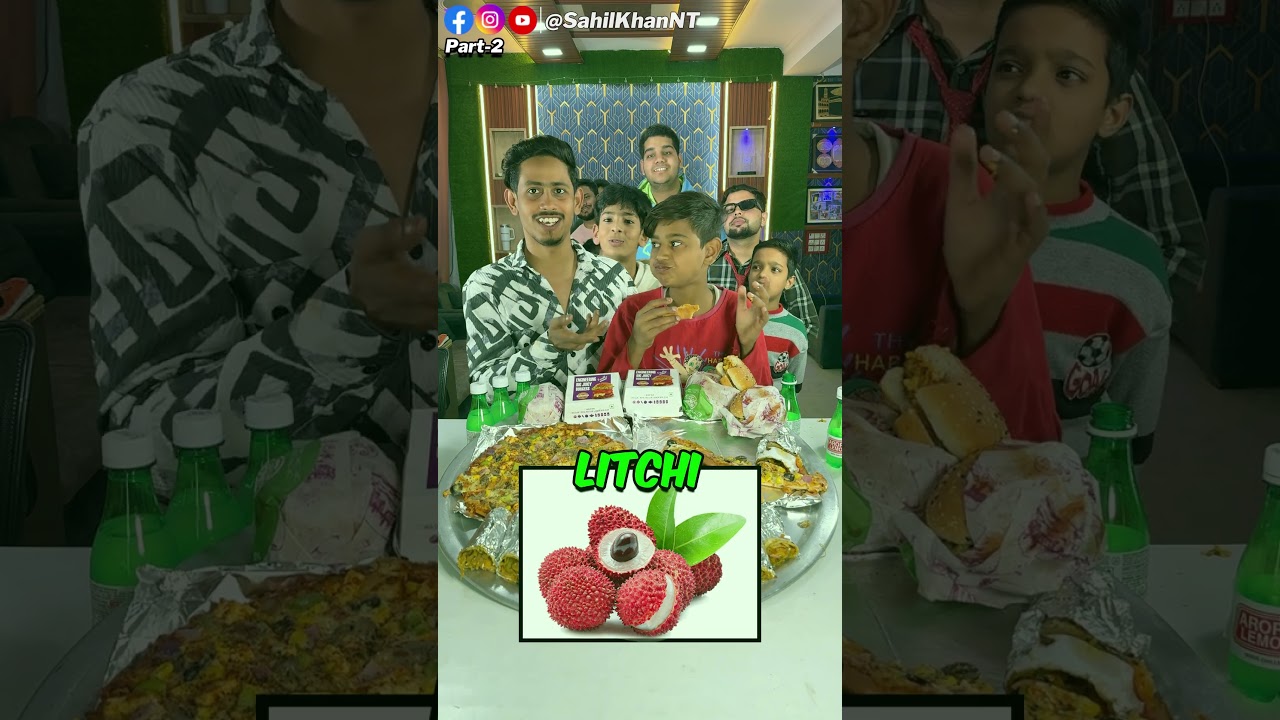 Guess The Fruit & Vegetables By Riddles 😮& Eat Unlimited Chinese Platter Challenge🤩😋| P-2 | #shorts