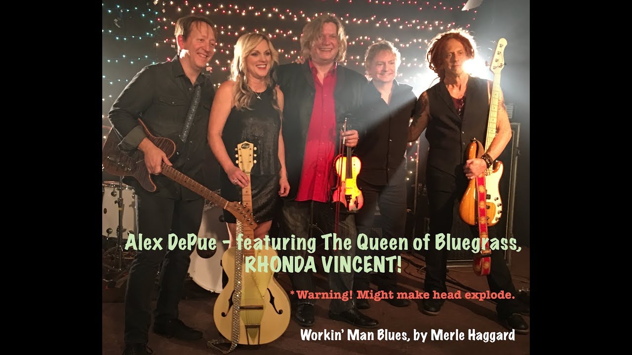 Workin' Man Blues - Alex DePue, fiddle w/Rhonda Vincent, Merle Haggard Classic