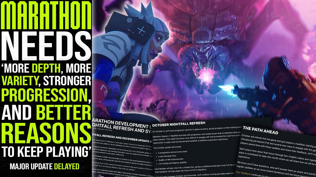 Bungie Admits Marathon Needs Major Changes - Inside Games Daily
