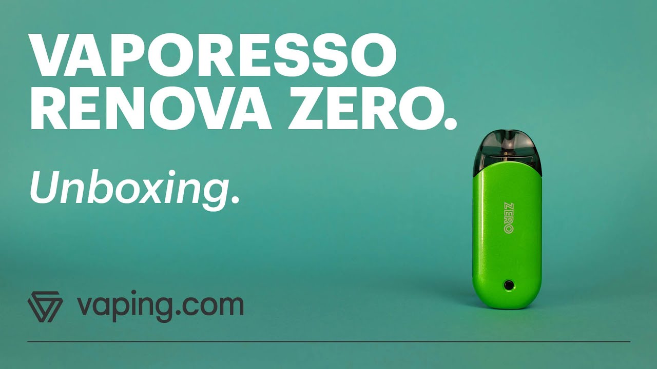 Vaporesso Renova Zero Unboxing