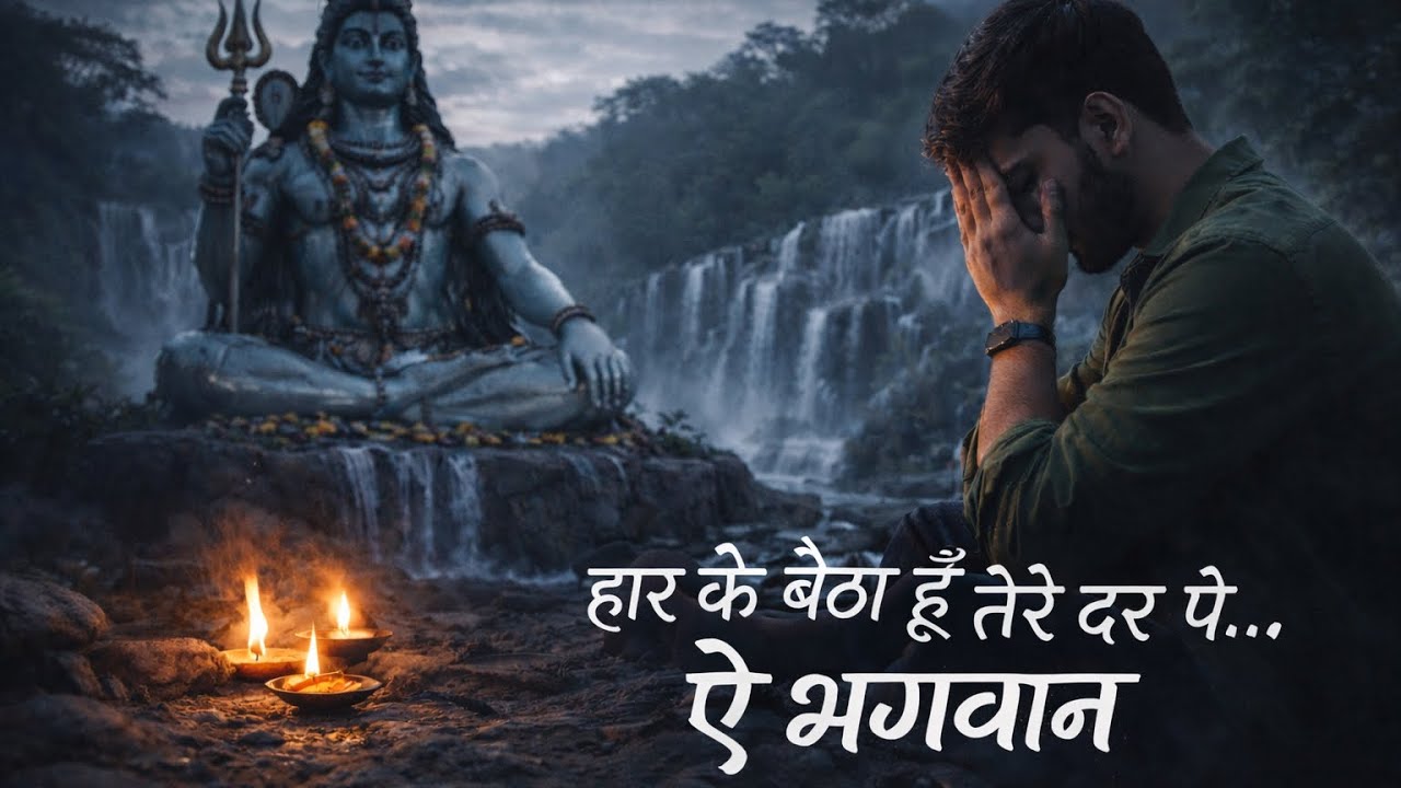Har ke baitha hun 💔 😔 | New virson | Heart Touching Shiv Bhajan | Sad Bhakti Song