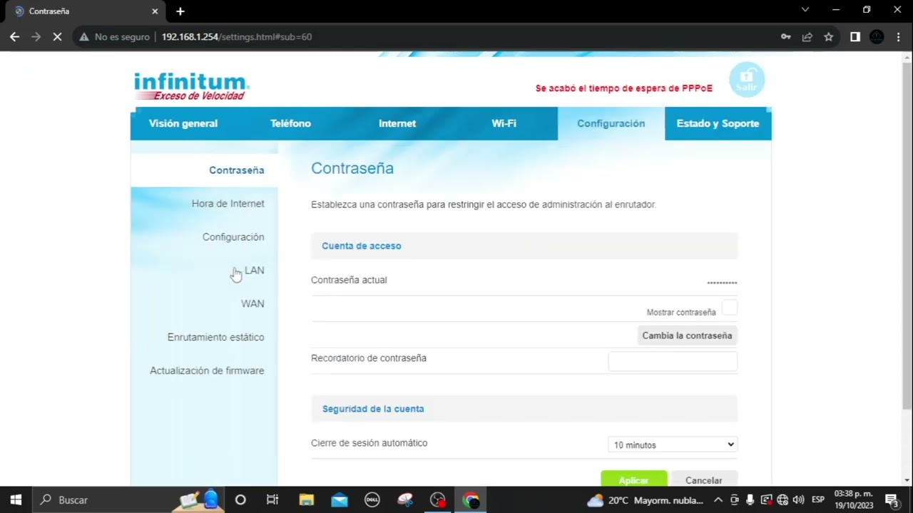 Como configurar un modem Telmex para el Wisp