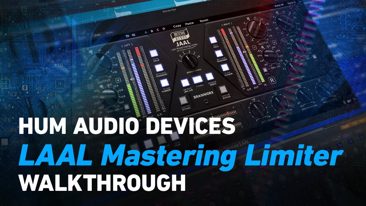 HUM Audio Devices LAAL Mastering Limiter - Walkthrough | Plugin Alliance