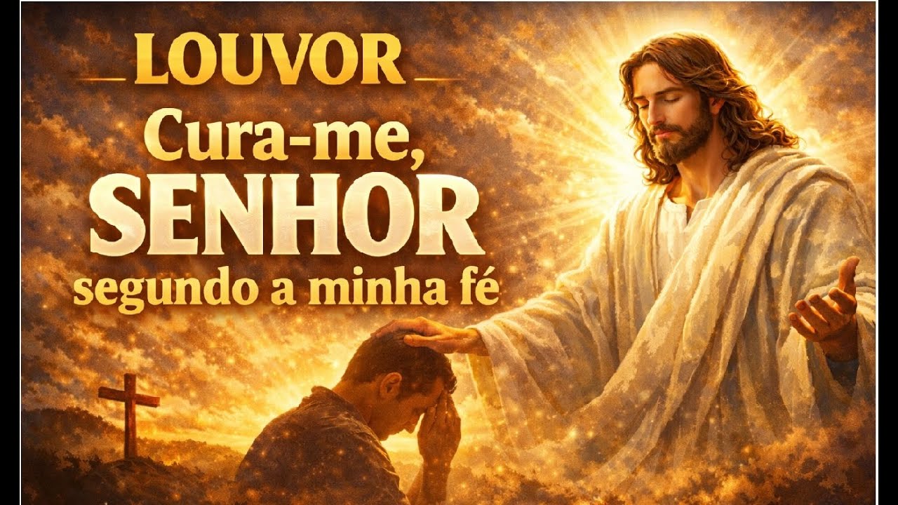 LOUVOR  ''CURA-ME, SENHOR'' - COM A ORAÇÃO DE CURA 