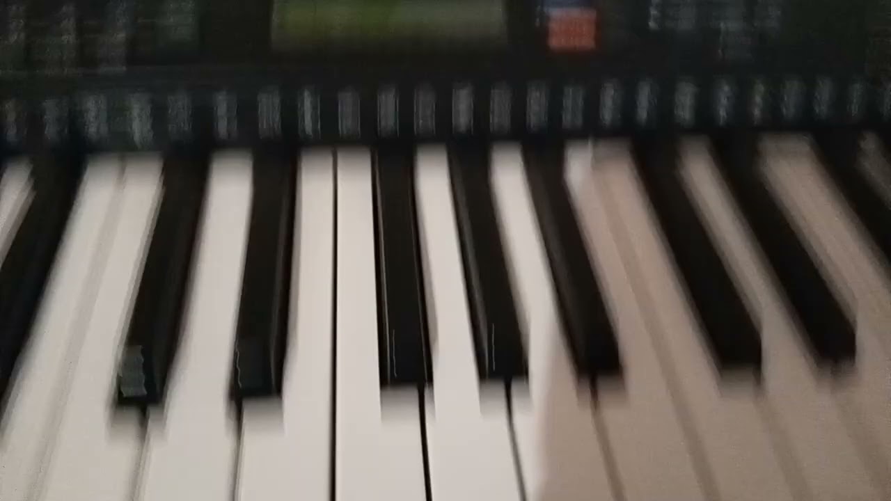 Rock and roll rhythm in keyboards Yamaha PSR 210 PSR 260 and PSR E253 