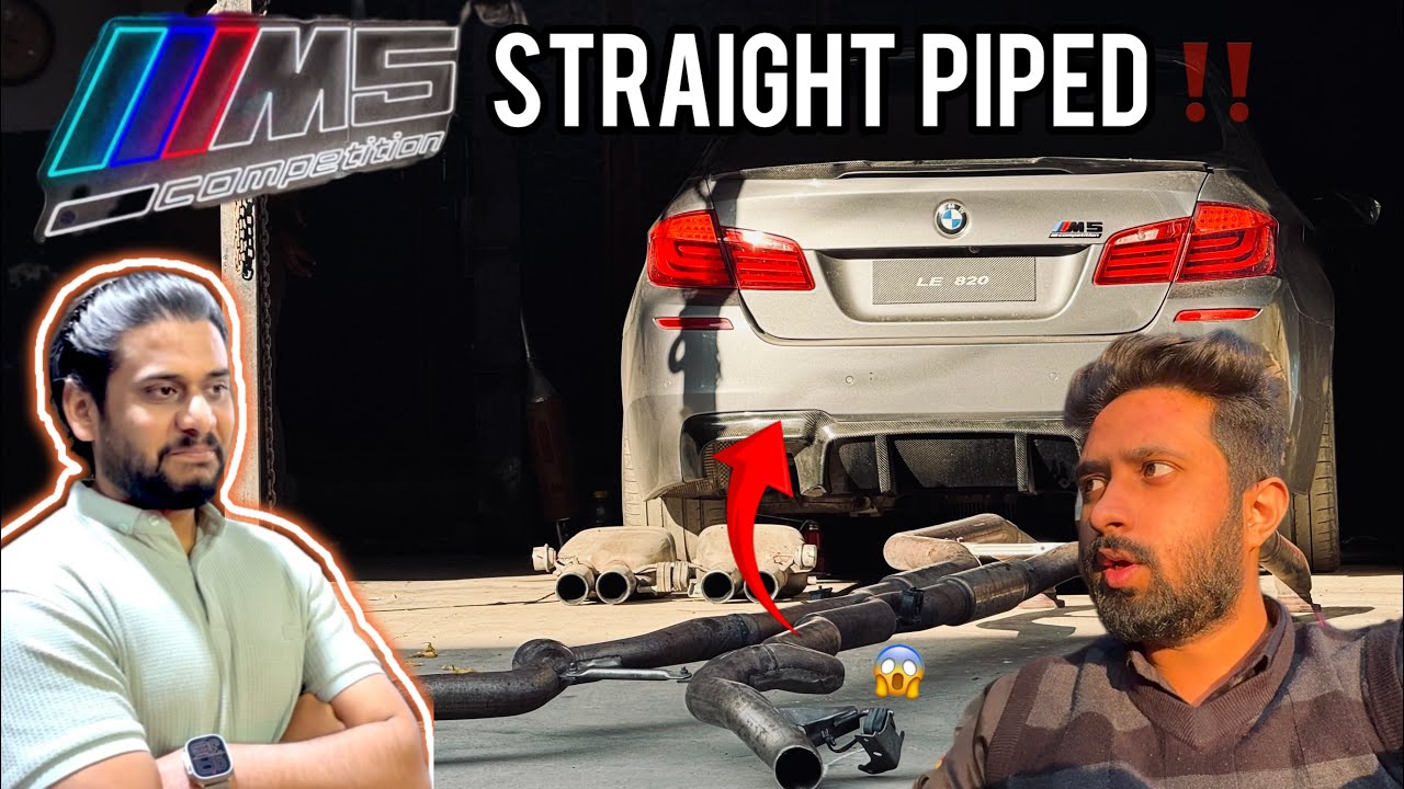 LOUD BMW M5 competition 😍 | Team Sinister