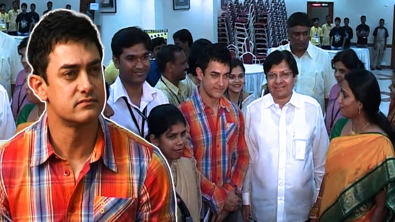 When Aamir Khan Visited His College 20 Years After Becoming Superstar | Throwback Video