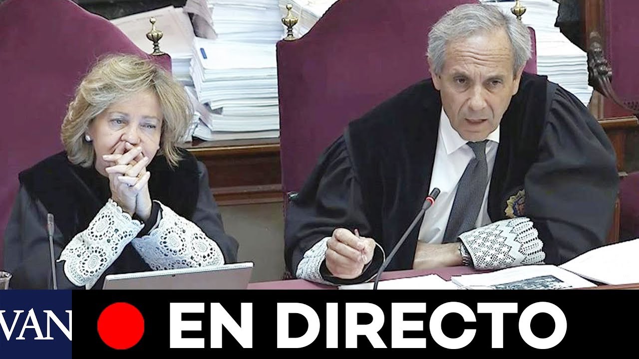 [EN DIRECTO JUICIO AL PROC&Eacute;S] El tribunal visualiza los v&iacute;deos del 20-S y del 1-O