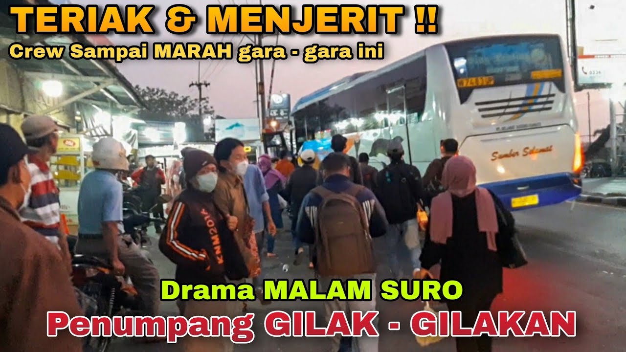 Sampai Pada TERIAK & MENJERIT!! Drama MALAM SURO di Braan||PENUMPANG Gilak - Gilakan RAMAINYA