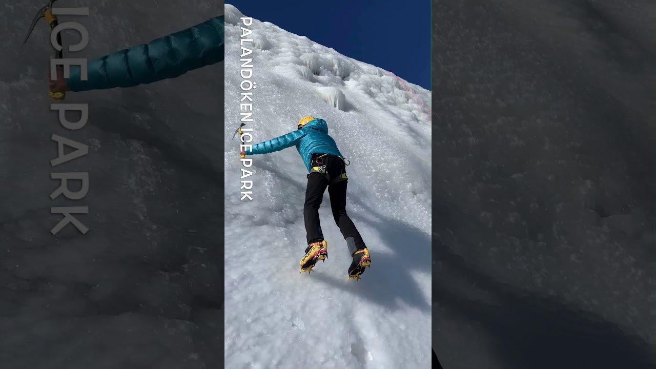 Tunç Fındık Temel Buz Tırmanış Eğitimi / Palandöken Ice Park