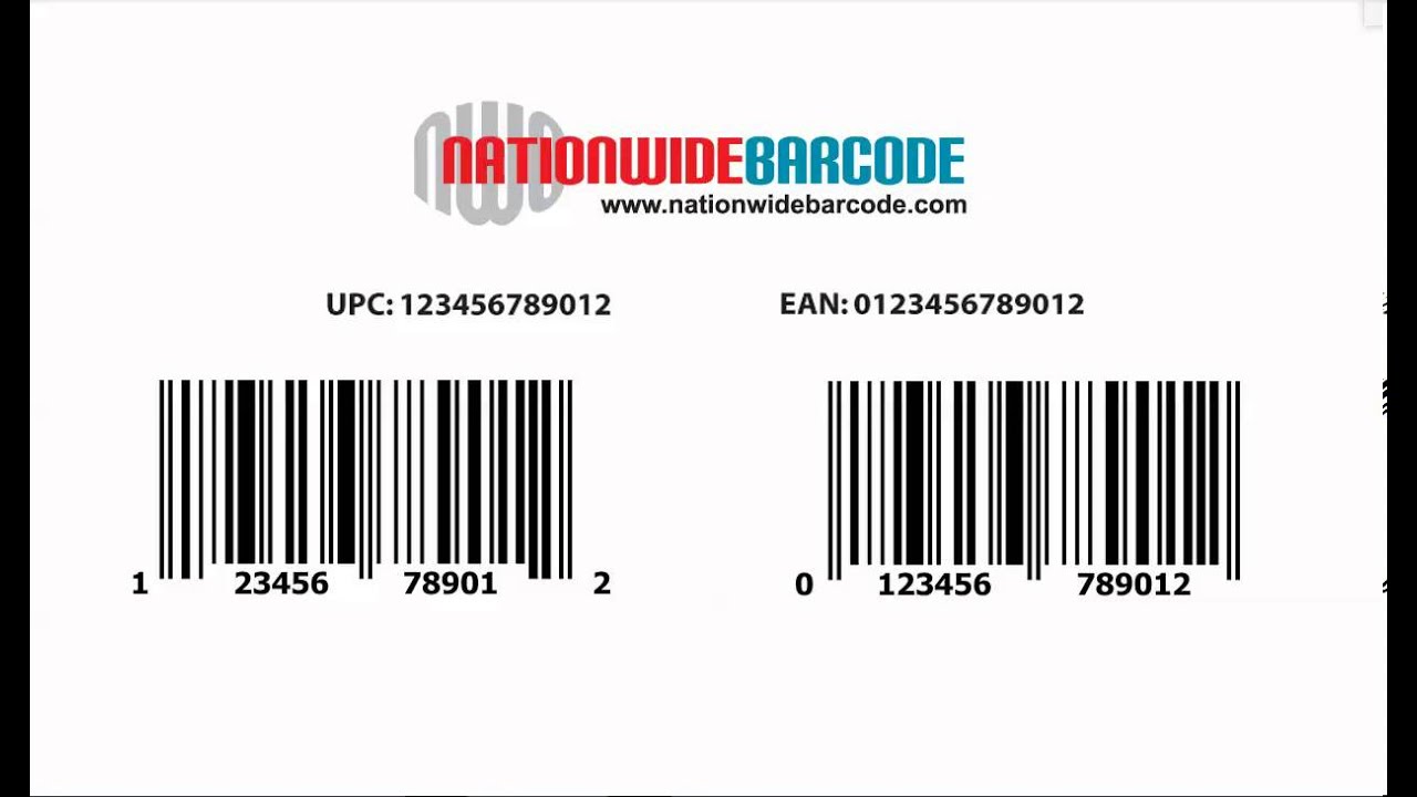 Combining UPC and EAN Barcodes