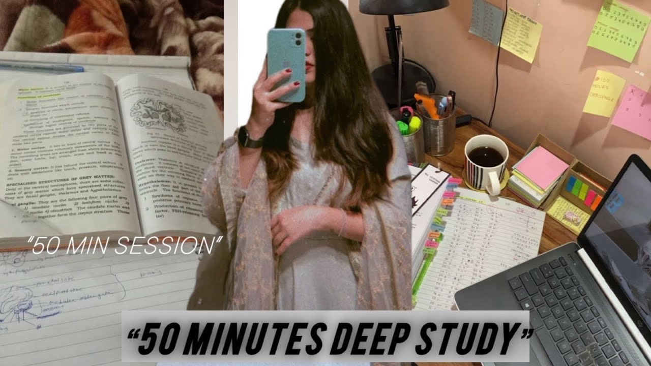 Silent 50 Min Study Session | Let’s Focus Together