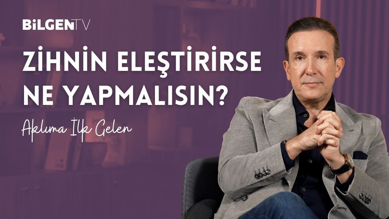 ‘O SESTEN KAÇMAYA ÇALIŞMA!’ Zihnin Seni Eleştirirse Ne Yapmalısın? Dr. İbrahim Bilgen