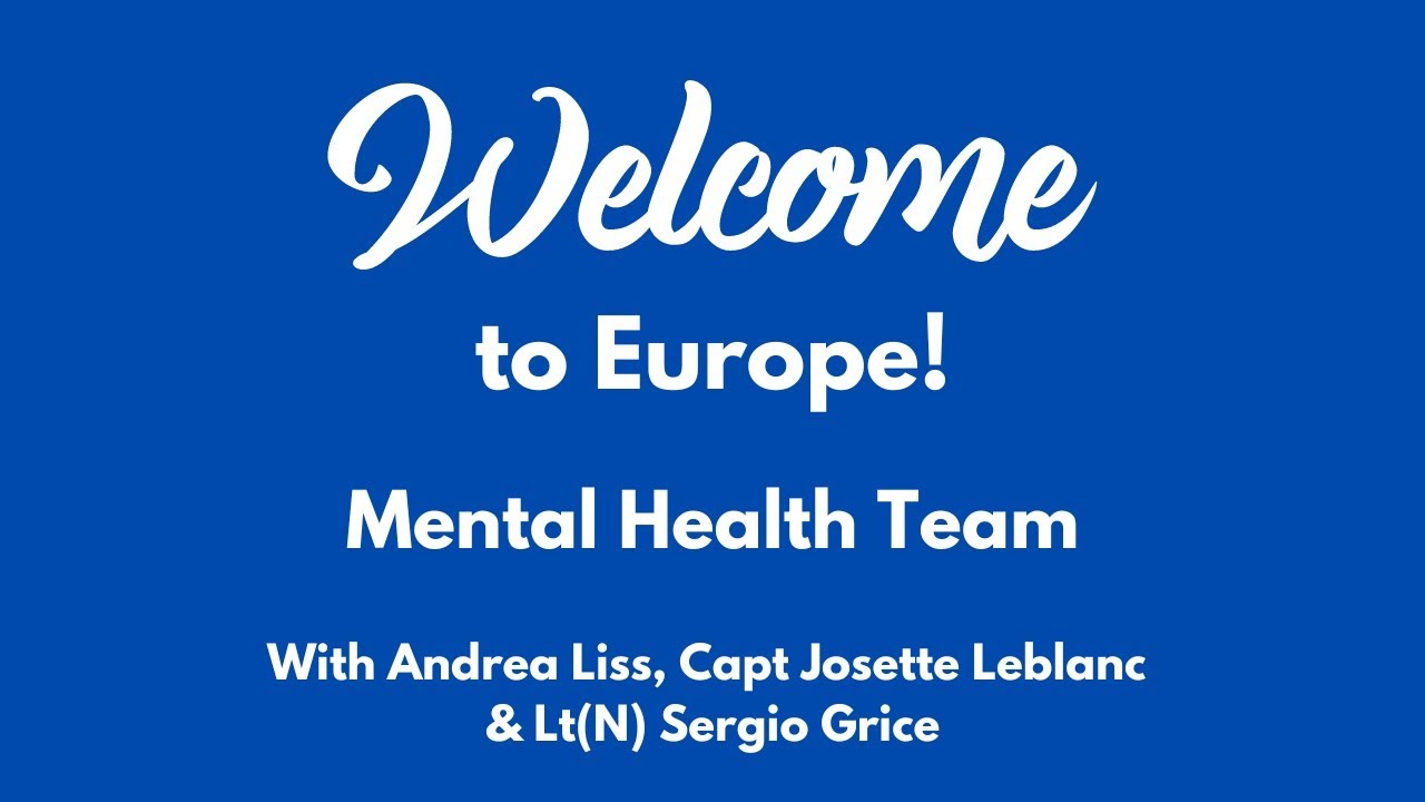 Welcome to Europe - Mental Health Team
