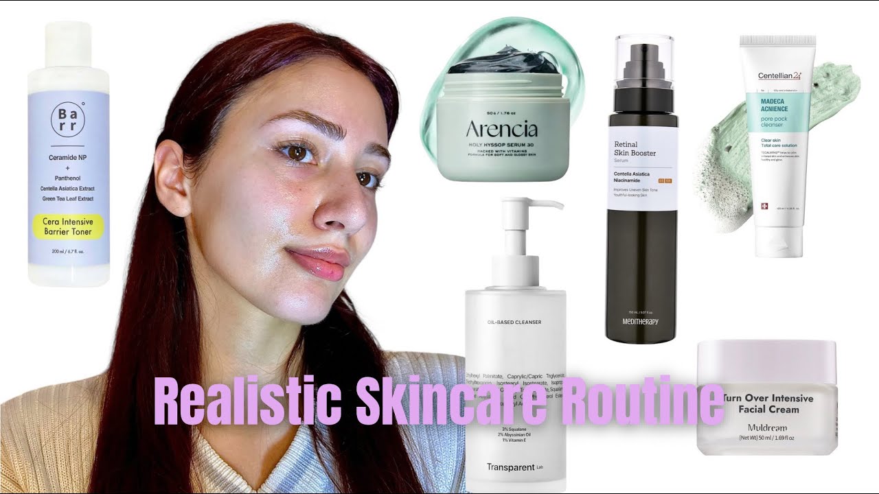 Realistic nighttime skincare routine | effective & budget-friendly (no 10-step routine!)