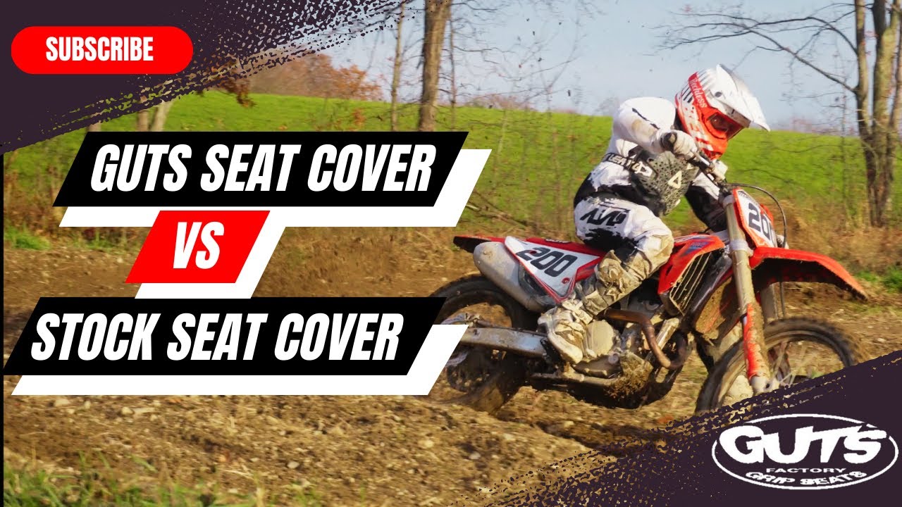 Guts Racing Ribbed Seat Cover Vs. Stock Seat Cover- Is It Worth It?