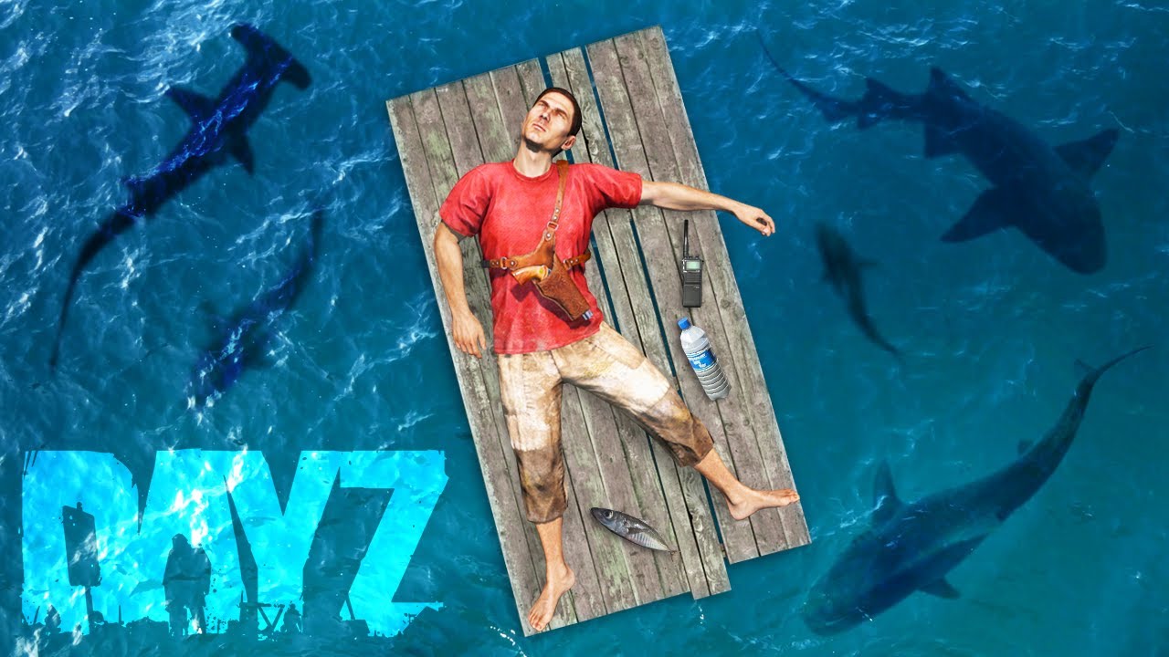 We Built a Boat in Shark-Infested Waters in DayZ!