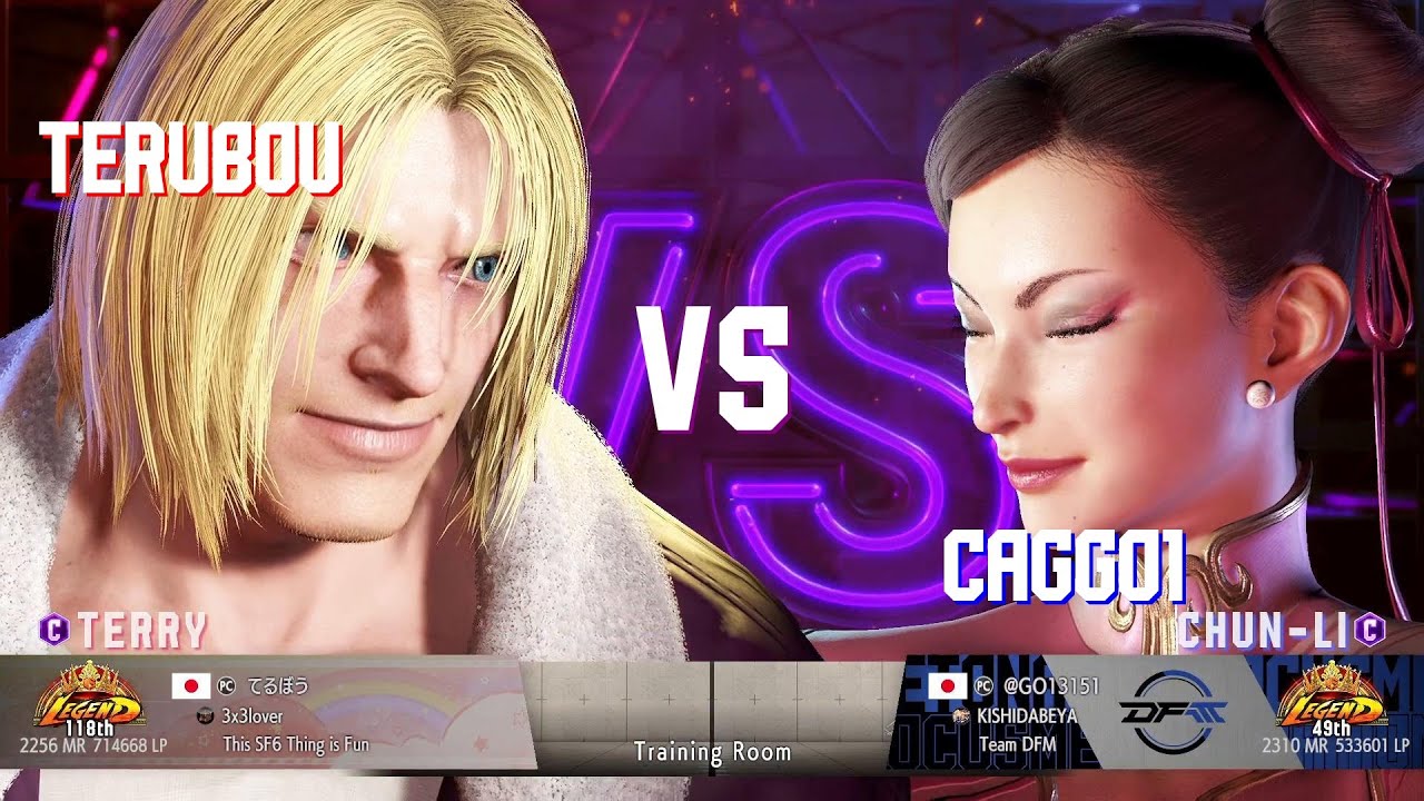 SF6 Terubou (Terry Classic) Vs CAGGO1 (Chun-Li Classic)