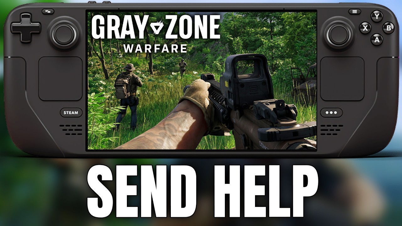 The MOST DEMANDING UE5 Game on Steam Deck - Gray Zone Warfare