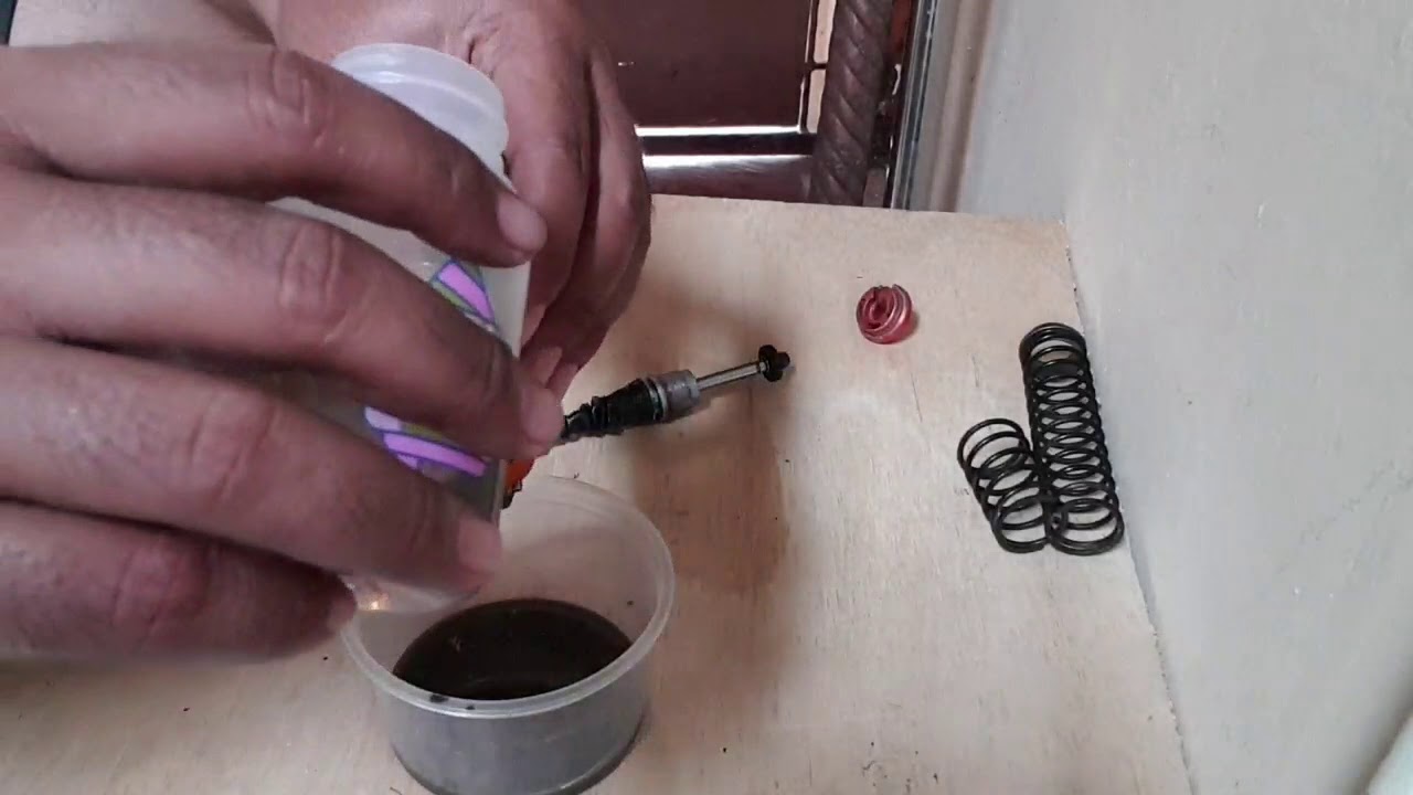 Rc 1/5 baja 5b, shock breaker so soft with B40 oil