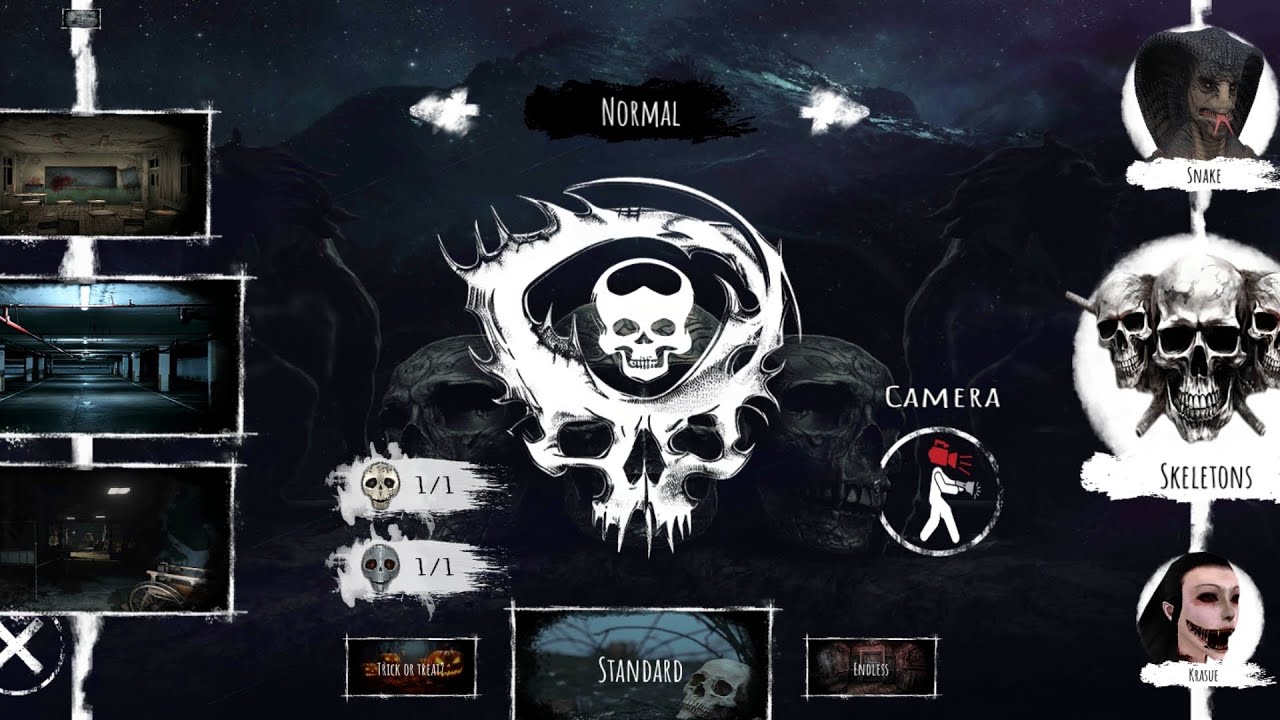 Soul Eyes Demon Horror Skulls: Skeleton V2/ Parking/Hard Difficulty/New Update.
