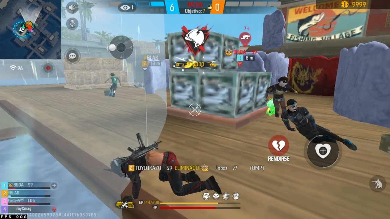 ASI LE GANAMOS A LA SQUAD DE LGANG (7:0) CON ROYCE,BUDA Y BLAK 🐺 - FOSTER9 HIGHLIGHTS