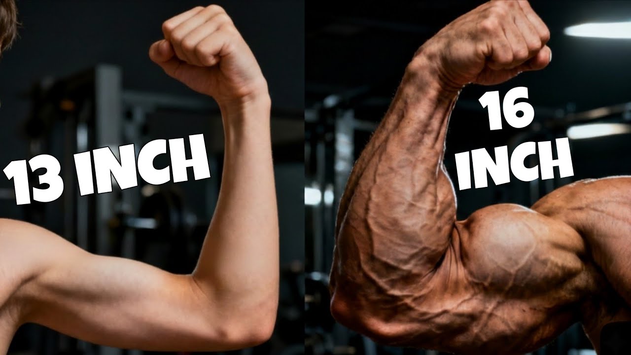 Bicep Size upgrade 15 inch se 16 inch 👍