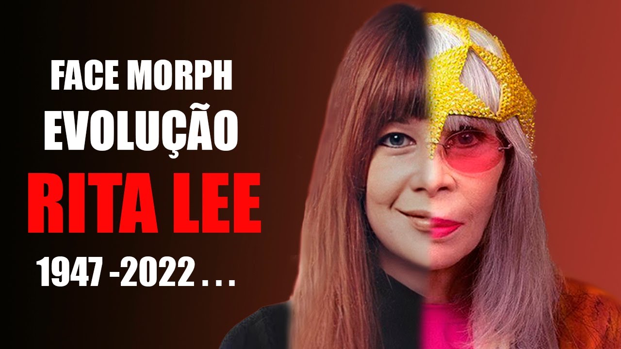 Rita Lee - Transformação (Face Morph Evolution 1947 - 2022)