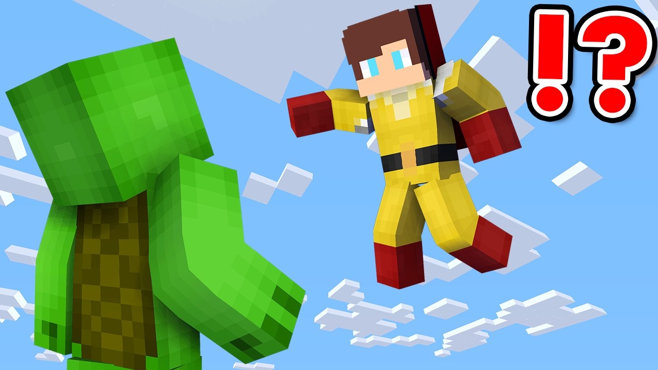ONE PUNCH MAN Speedrunner VS Hunter in Minecraft