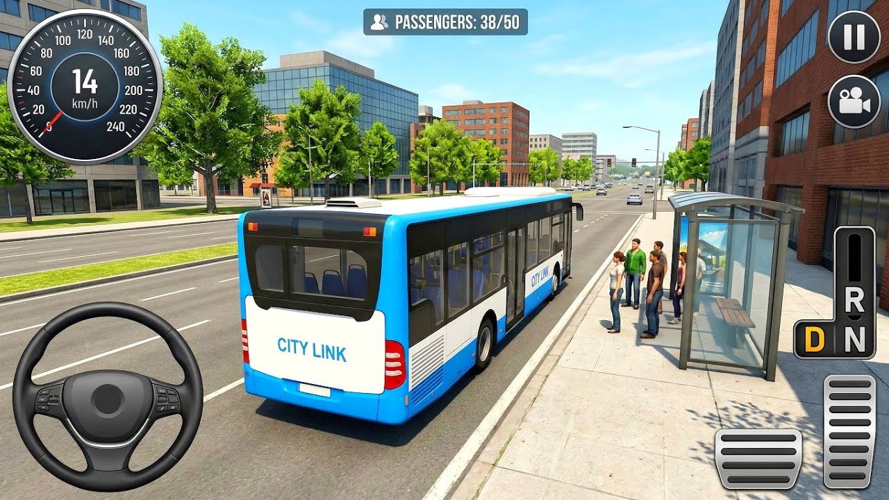 City Bus Driving Simulator | Realistic Bus Android Gameplay