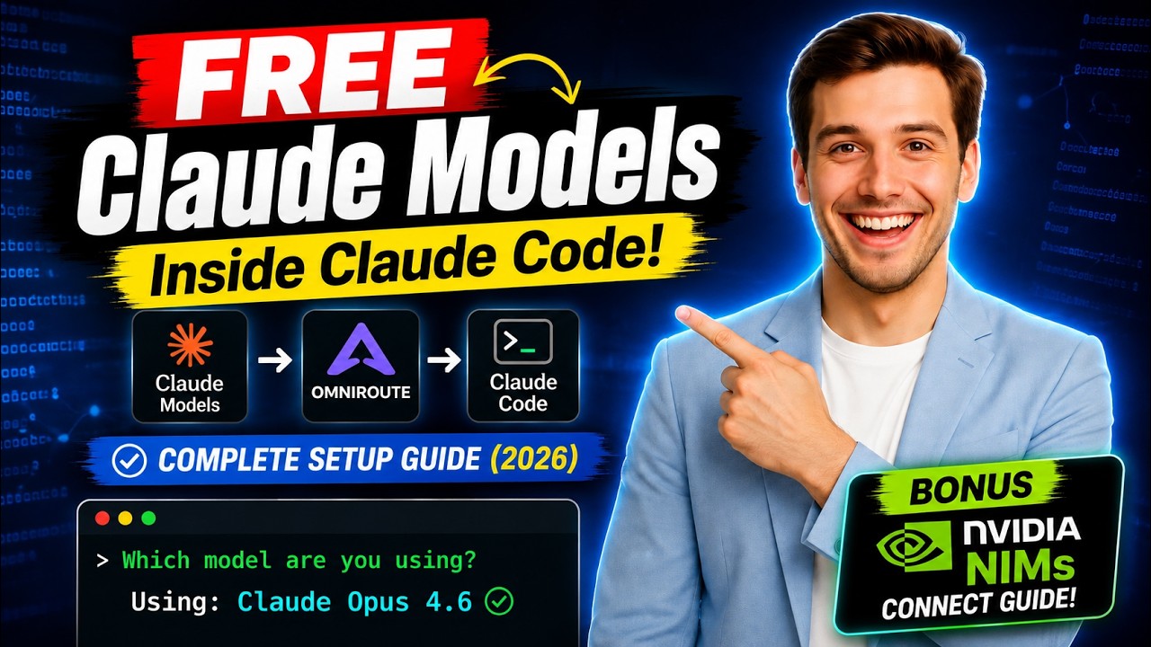 Claude Code Is NOW FREE? Complete Setup Guide (2026) | Use All Claude Models