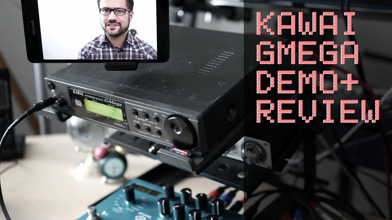 KAWAI GMega MIDI Expander Synthesizer Demo, Review, sound programming