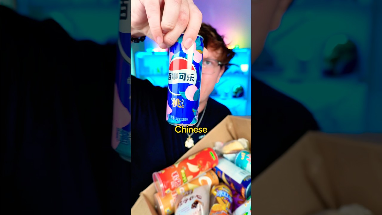 Chinese Peach Pepsi?!