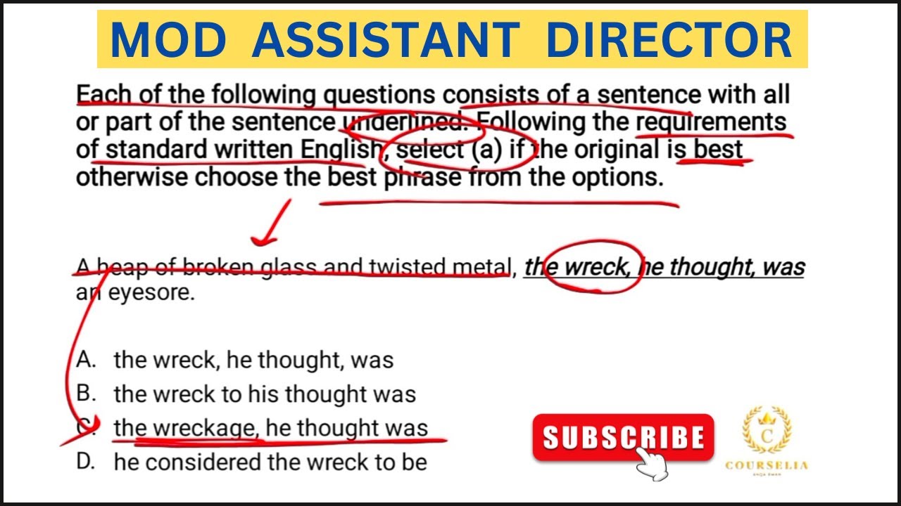MOD Assistant Director Past Paper | MOD Past Paper | 2021 | Complete Solved & Explained | MOD