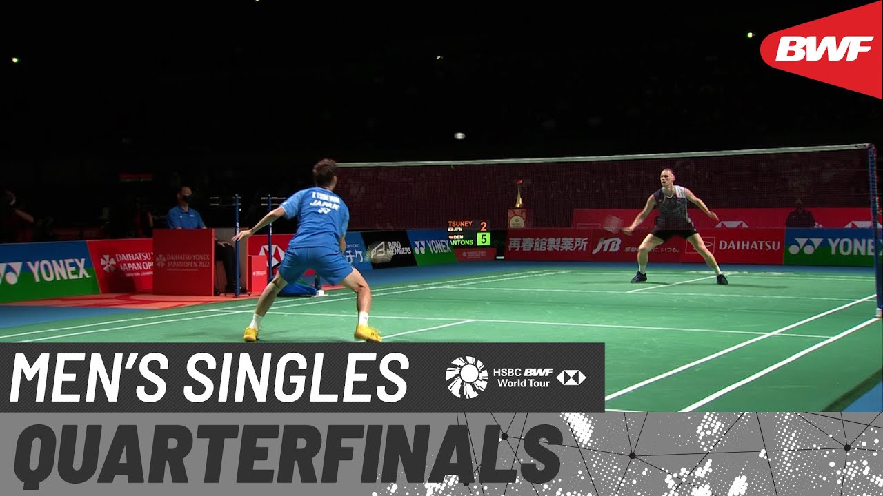 DAIHATSU YONEX Japan Open 2022 | Kanta Tsuneyama (JPN) vs. Anders Antonsen (DEN) [3] | QF