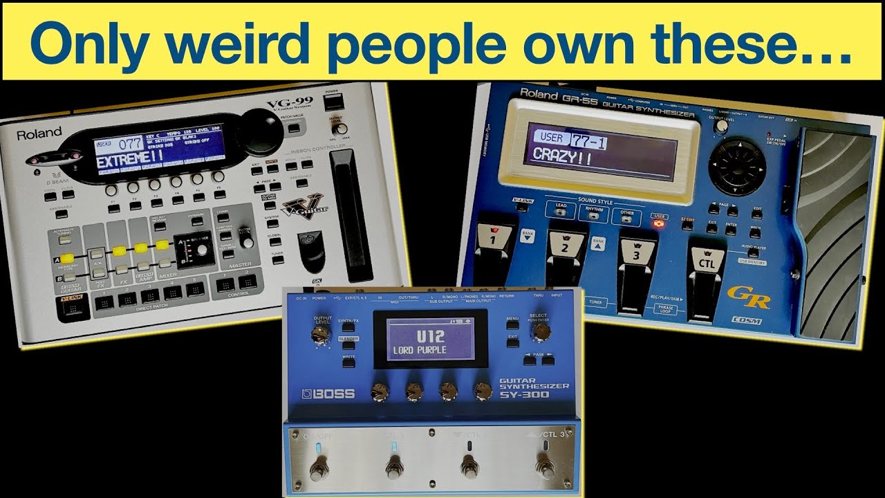Roland GR-55, VG-99 and Boss SY-300 - Demos and Discussion