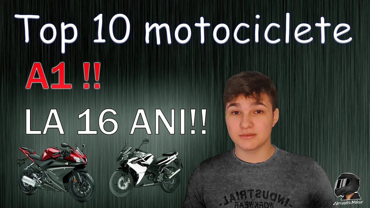 TOP 10 MOTOCICLETE LA 16 ANI !!!😱🏍  special 1k ❤