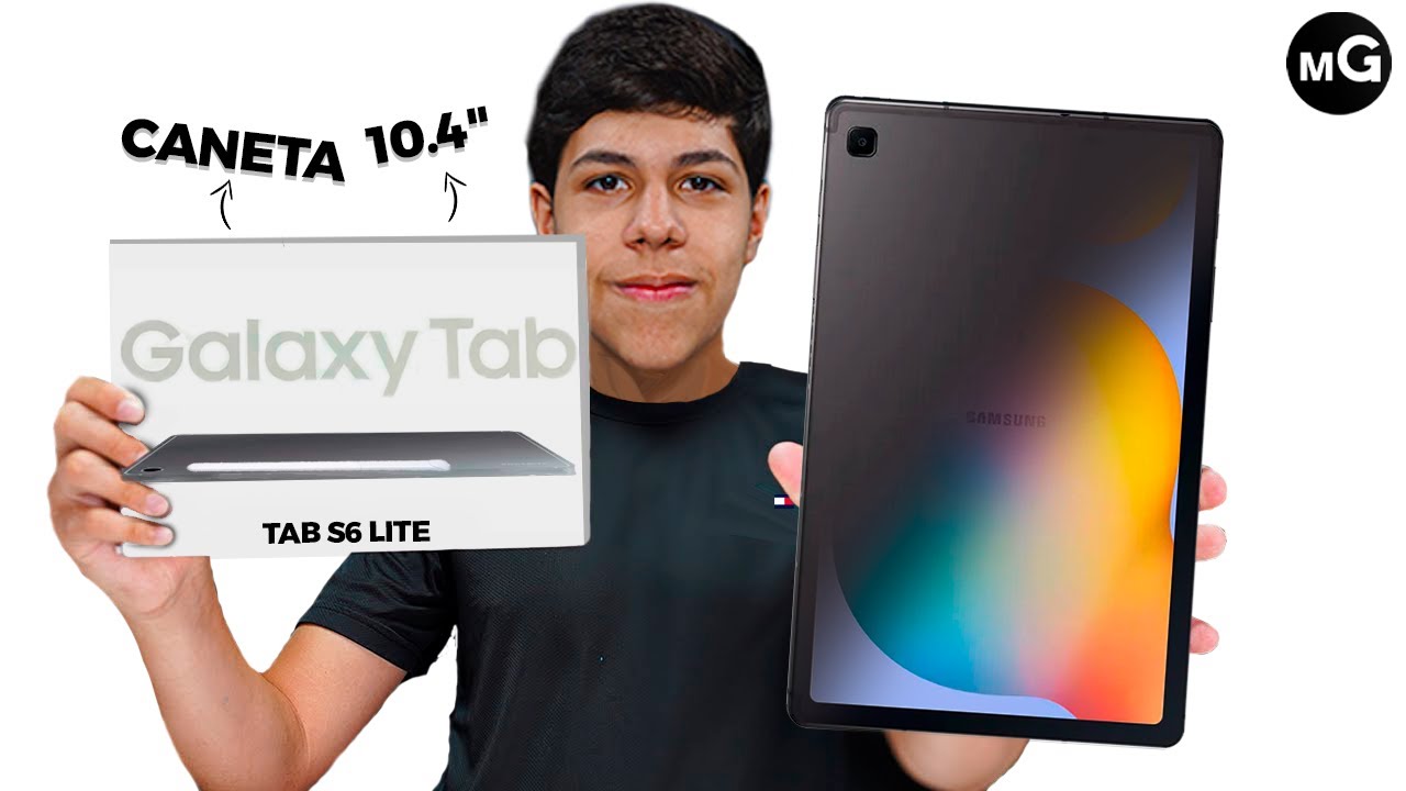 CHEGOU! Galaxy TAB S6 LITE o MAIS BARATO com CANETA! Unboxing