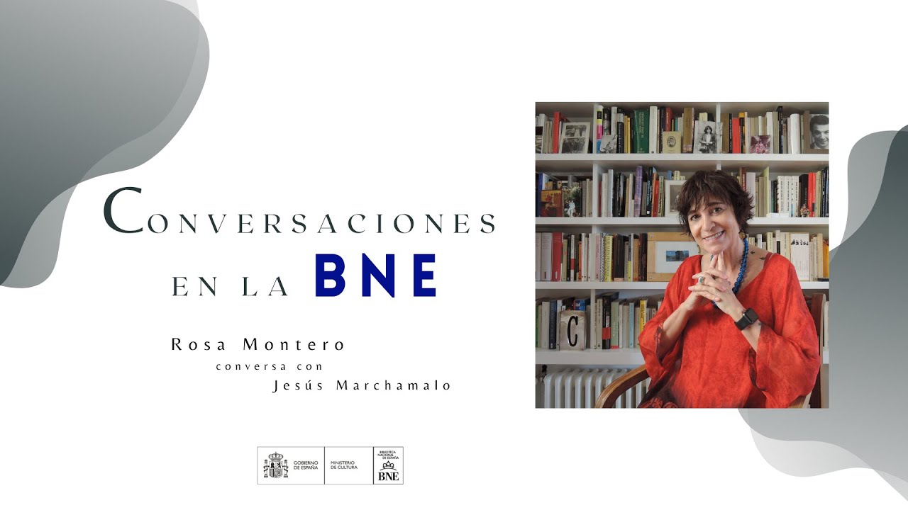 Ciclo Conversaciones en la BNE: Rosa Montero conversa con Jesús Marchamalo